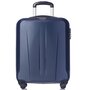 Малый чемодан из пластика на 4-х колесах 37,5 л PUCCINI PARIS темно-синий