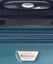 Мала валіза із пластику на 4-х колесах 37.5 л PUCCINI PARIS смарагдова