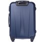 Середня валіза із пластику на 4-х колесах 68 л PUCCINI PARIS темно-синя