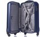 Комплект валіз із пластику на 4-х колесах PUCCINI PARIS темно-синій