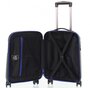 March Rocky комплект чемоданов из поликарбоната на 4 колесах серо-синий