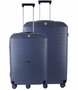 Комплект полипропиленовых чемоданов на 4-х колесах 80/118 л Roncato Box 2.0 антрацит