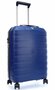 Малый чемодан из гибкого полипропилена 41 л Roncato Box 2.0 blue