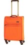 Комплект 4-х колісних валіз з тканини March Focus (S / M / XL) Orange
