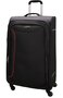 Комплект 4-х колесных чемоданов из ткани March Delta (S/M/XL) Black