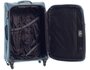 Комплект 4-х колесных чемоданов из ткани March Delta (S/M/XL) Blue