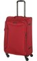 Комплект 4-х колісних валіз з тканини March Delta (S/M/XL) Red