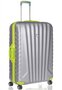 Большой элитный чемодан 80 л Roncato Uno SL Green/Silver