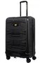 Большой противоударный чемодан 93.1 л CAT TANK черный