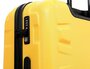 Большой противоударный чемодан 93.1 л CAT TANK желтый
