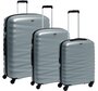 Комплект 4-х колесных чемоданов из поликарбоната Roncato Zeta Silver