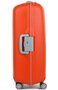 Комплект чемоданов из полипропилена 70/90 л Roncato Light, оранжевый