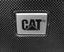 Малый 4-х колесный чемодан CAT Carbon, черный