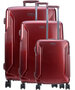 Комплект чемоданов на 4-х колесах Titan Cody, бордовый