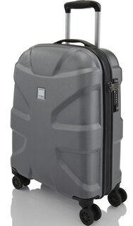 Малый чемодан из поликарбоната 40 л Titan X2, серый