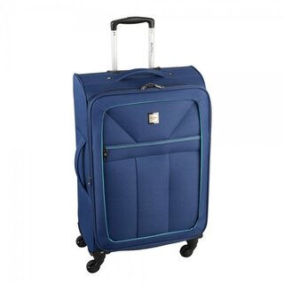 Skyflite Plasma Blue 61 л чемодан из полиэстера на 4 колесах синий