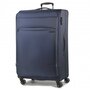 Rock Deluxe-Lite 110/122 л чемодан из полиэстера на 4 колесах синий