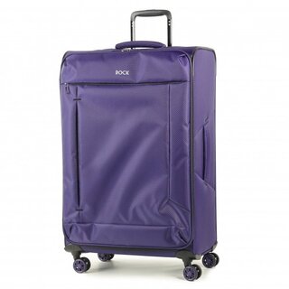 Rock Astro II 89 л чемодан из полиэстера на 4 колесах фиолетовый