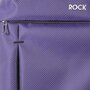 Rock Astro II 89 л чемодан из полиэстера на 4 колесах фиолетовый