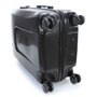 Epic HDX 98 л валіза з полікарбонату на 4 колесах чорна