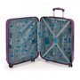 Gabol Balance (M) Plum 55 л чемодан из ABS пластика на 4 колесах фиолетовый