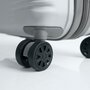 Валіза ручна поклажа Gabol Balance на 32 л з ABS пластику на 4 колесах Сріблястий