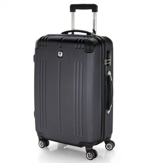 Gabol Mass (L) Grey 88 л чемодан из пластика на 4 колесах серый