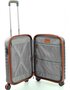 Мала елітна валіза 38 л Roncato E-LITE Titanium/Cognac