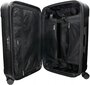 Средний чемодан на 4-х колесах 60/70 л National Geographic Transit, черный