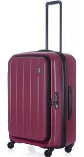 Средний чемодан из поликарбоната 70/77 л Lojel Hatch, фиолетовый
