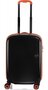 Мала валіза із полікарбонату 35 л Lojel Nimbus, чорний з помаранчевим