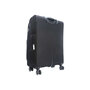 Средний тканевый чемодан Travelite Capri, черный на 67/77 л весом 3,1 кг Черный