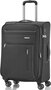 Средний тканевый чемодан Travelite Capri, черный на 67/77 л весом 3,1 кг Черный