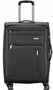 Середня тканинна валіза Travelite Capri, чорна на 67/77 л вагою 3,1 кг Чорна
