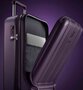 Малый чемодан из поликарбоната 32,3 л Hedgren Transit Boarding S, фиолетовый