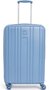 Велика валіза із полікарбонату 67,2/77 л Hedgren Transit, блакитний