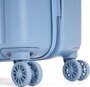 Велика валіза із полікарбонату 67,2/77 л Hedgren Transit, блакитний