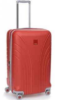 Большой чемодан из поликарбоната 80,7 л Hedgren Take-Off, красный