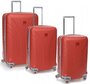 Комплект валіз із полікарбонату Hedgren Take-Off, червоний