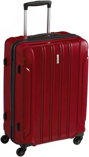Велика валіза на 4-х колесах 72 л Travelite Colosso, червоний