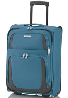 Мала валіза на 2-х колесах 37 л Travelite Paklite Rocco, синій