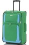 Середня валіза на 2-х колесах 63 л Travelite Paklite Rocco, зелений