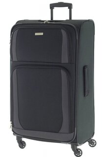 Средний чемодан на 4-х колесах 60 л Travelite Paklite Rocco, черный