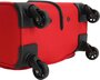 Комплект валіз на 4-х колесах Travelite Paklite Rocco, червоний