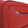 Велика валіза на 4-х колесах 73/83 л Travelite Solaris, червоний
