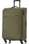 Комплект 4-х колесных чемоданов и сумки для ноутбука Travelite Solaris, зеленый