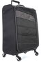 Комплект 4-х колісних валіз та сумки для ноутбука Travelite Kite, чорний