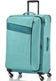 Комплект 4-х колесных чемоданов и сумки для ноутбука Travelite Kite, голубой