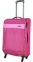 Средний чемодан на 4-х колесах 62/72 л Travelite Delta, розовый