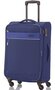 Средний чемодан на 4-х колесах 62/72 л Travelite Delta, синий
